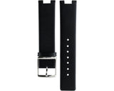 Calvin Klein Sight Black Dial Black Leather Strap Watch for Men - K1S21102