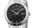 Calvin Klein City Black Dial Silver Steel Strap Watch for Men - K7Q21141