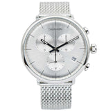 Calvin Klein High Noon Silver Dial Silver Mesh Bracelet Watch for Men - K8M27126