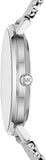 Michael Kors Pyper Quartz White Dial Silver Mesh Strap Watch for Women - MK4338