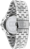 Tommy Hilfiger Jenna Quartz White Dial Silver Steel Strap Watch for Women - 1782068