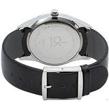 Calvin Klein City Black Dial Black Leather Strap Watch for Men - K2G21107