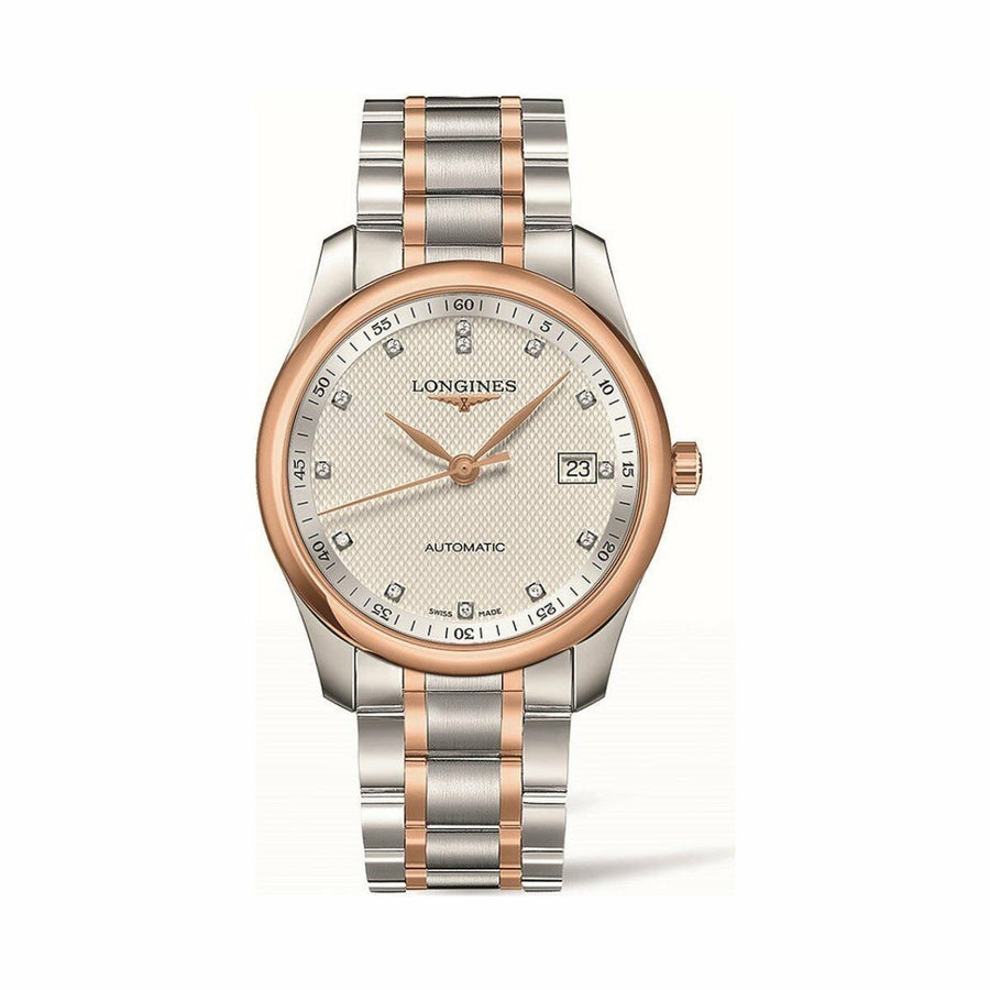 Longines Master Collection Automatic 40mm Silver Dial Two Tone Steel Strap Watch for Men - L2.793.5.77.7