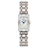 Longines Dolcevita Mother of Pearl Diamond Dial Two Tone Steel Strap Watch for Women - L5.258.5.87.7