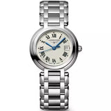 Longines PrimaLuna White Dial Silver Steel Strap Watch for Women - L8.110.4.71.6