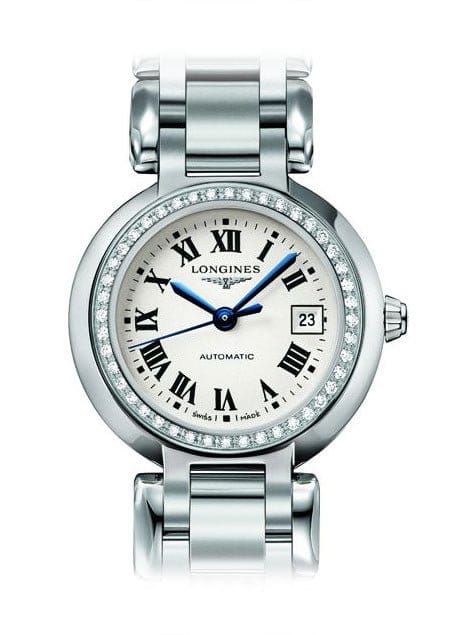 Longines PrimaLuna 26.5mm Automatic Stainless Steel Watch for Women - L8.111.0.71.6