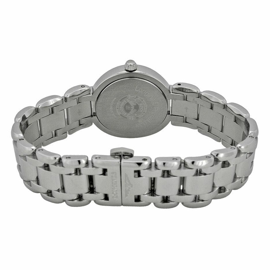 Longines PrimaLuna White Dial Silver Steel Strap Watch for Women - L8.110.4.71.6