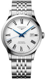 Longines Record Automatic Stainless Steel 40mm Watch for Men - L2.821.4.11.6