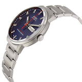 Mido Commander II Automatic Chronometer Blue Dial Silver Steel Strap Watch For Men - M021.431.11.041.00