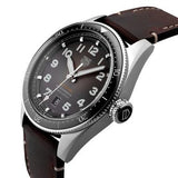 Tag Heuer Autavia Automatic 42mm Grey Dial Brown Leather Strap Watch for Men - WBE5114.FC8266