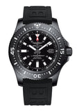 Breitling Superocean 44mm Special Volcano Black Dial Black Rubber Strap Watch for Men - M17393131B1S1