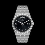 Tudor watch M28600-0004, black dial, stainless steel bracelet