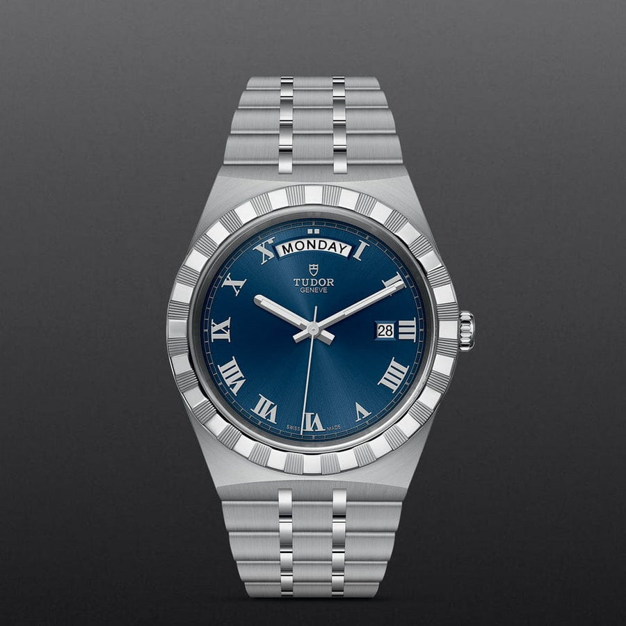 Tudor Royal M28600-0005 Stainless Steel Watch with Blue Dial