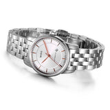 Mido Baroncelli III Automatic Silver Dial Silver Steel Strap Watch For Women - M7600.4.10.1