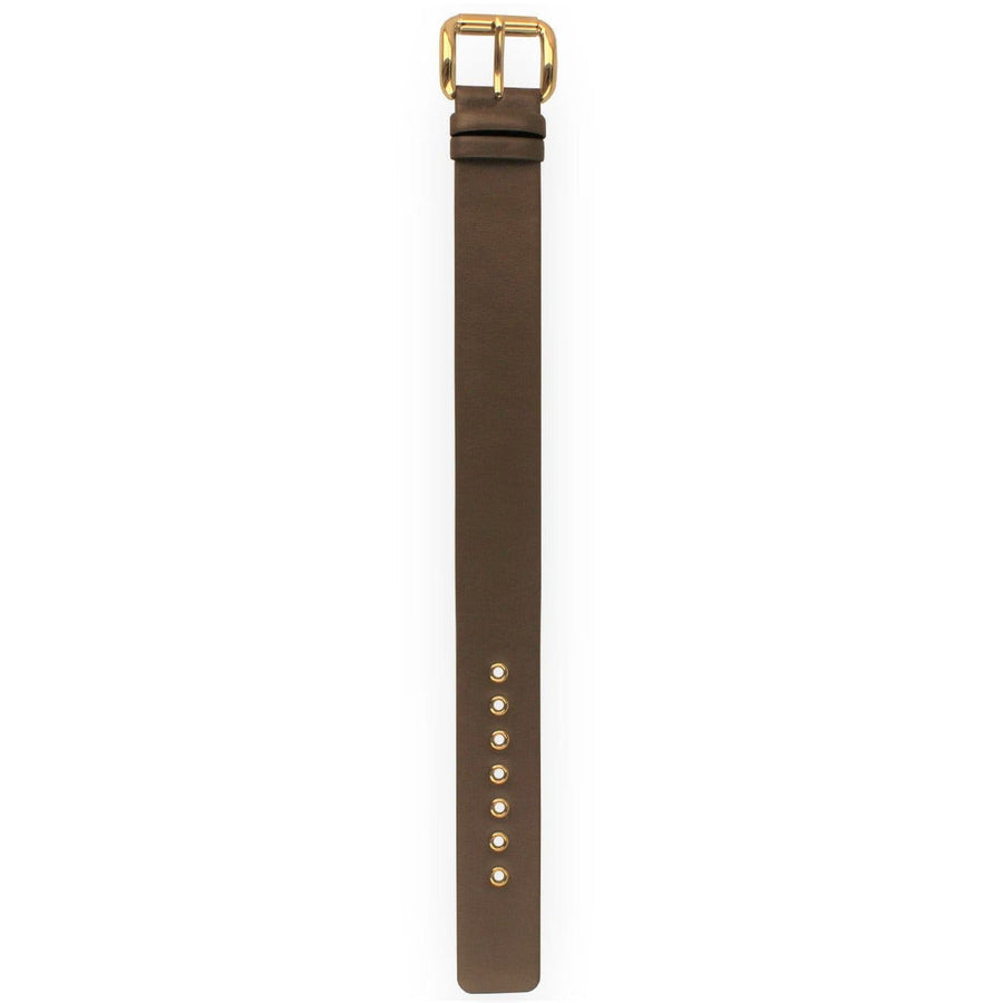 Marc Jacobs Amy Grey Dial Grey Leather Strap Watch for Women - MBM1153