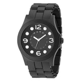 Marc Jacobs Pelly Black Dial Black Stainless Steel Strap Watch for Women - MBM2527