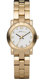 Marc Jacobs Mini Amy White Dial Gold Steel Strap Watch for Women - MBM3057
