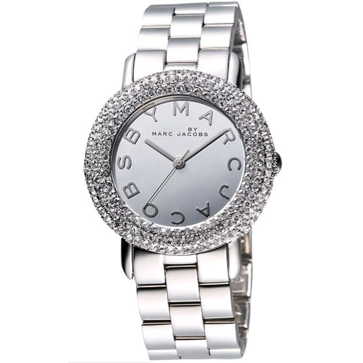 Marc Jacobs Marci Silver Dial Silver Steel Strap Watch for Women - MBM3190