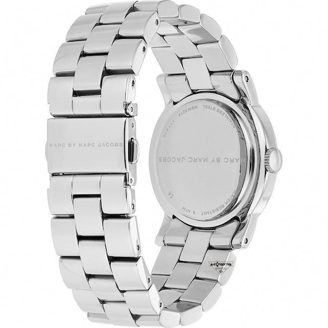 Marc Jacobs Amy Dexter Silver Dial Silver Steel Strap Watch for Women - MBM3214
