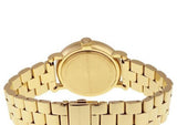 Marc Jacobs Baker White Dial Gold Steel Strap Watch for Women - MBM3243