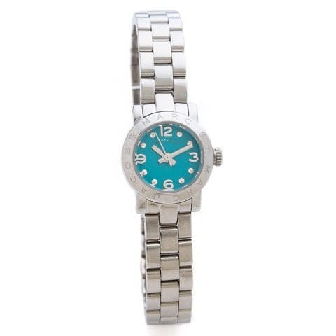 Marc Jacobs Amy Blue Dial Silver Steel Strap Watch for Women - MBM3274