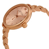 Marc Jacobs Sally Rose Gold Dial Rose Gold Steel Strap Watch for Women - MBM3364