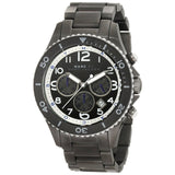 Marc Jacobs Rock Chronograph Limited Edition Gray Dial Gray Steel Strap Watch for Women - MBM5025