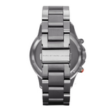 Marc Jacobs Rock Silver Dial Silver Stainless Steel Strap Watch for Men - MBM5028