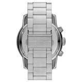 Marc Jacobs Larry Black Dial Silver Stainless Steel Strap Watch for Men - MBM5050