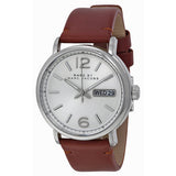 Marc Jacobs Fergus White Dial Brown Leather Strap Watch for Men - MBM5080