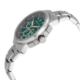 Maserati Successo Chronograph Green Dial Silver Steel Strap Watch For Men - R8873621017