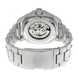 Fossil Modern Machine Automatic Silver Dial Silver Steel Strap Watch for Men - ME3081