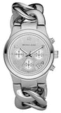 Michael Kors Runway Twist Silver Dial Silver Stainless Steel Strap Watch for Women - MK3149