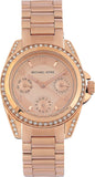 Michael Kors Blair Rose Gold Dial Rose Gold Steel Strap Watch for Women - MK5613