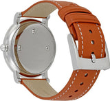 Marc Jacobs Roxy White Dial Brown Leather Strap Watch for Women - MJ1571