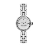 Marc Jacobs Courtney White Dial Silver Stainless Steel Strap Watch for Women - MJ3456