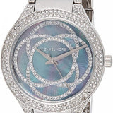 Michael Kors Kerry Mother of Pearl Dial Silver Strap Watch for Women - MK3480