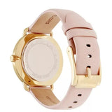 Michael Kors Portia Quartz White Dial Pink Leather Strap Watch For Women - MK2659