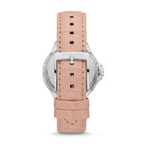 Michael Kors Camille Three-Hand Crystals White Dial Pink Leather Strap Watch for Women - MK2963