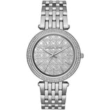 Michael Kors Darci Silver Dial Silver Steel Strap Watch for Women - MK3404