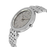 Michael Kors Darci Silver Dial Silver Steel Strap Watch for Women - MK3404