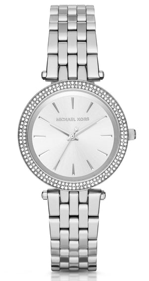 Michael Kors Darci Silver Dial Silver Steel Strap Watch for Women - MK3429