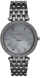 Michael Kors Darci Quartz Mother of Pearl Grey Dial Grey Steel Strap Watch For Women - MK3433