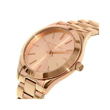 Michael Kors Norie Rose Gold Dial Rose Gold Steel Strap Watch for Women - MK3561