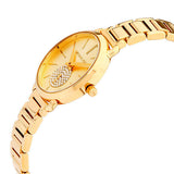 Michael Kors Portia Quartz Gold Dial Gold Steel Strap Watch For Women - MK3838