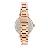 Michael Kors Sofie Analog Quartz Blue Dial Rose Gold Steel Strap Watch For Women - MK3971