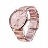 Michael Kors Pyper Quartz Rose Gold Dial Rose Gold Mesh Strap Watch For Women - MK4340