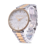 Michael Kors Pyper Three Hand White Dial Two Tone Steel Strap Watch For Women - MK4595