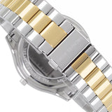 Michael Kors Slim Runway Three Hand Silver Dial Two Tone Steel Strap Watch For Women - MK4735