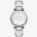 Michael Kors Sage Pavé Crystals Silver Dial Silver Steel Strap Watch for Women - MK4825LE